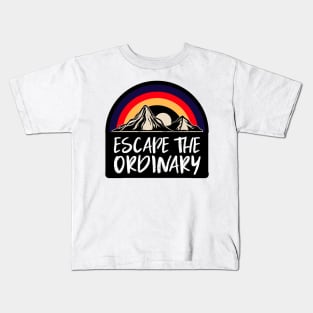 escape the ordinary Kids T-Shirt